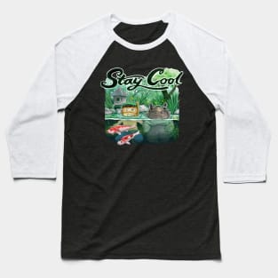 Stay Cool in the Koi Pond Baseball T-Shirt